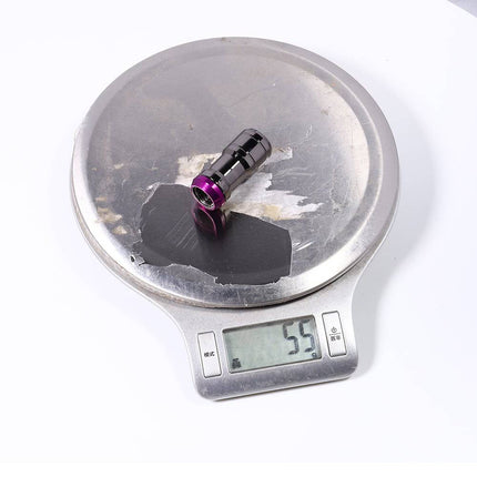 Stalen Wielmoeren Lug Nuts met Heptagon Slotbouten - M12x15 Rood - VCTparts.nl