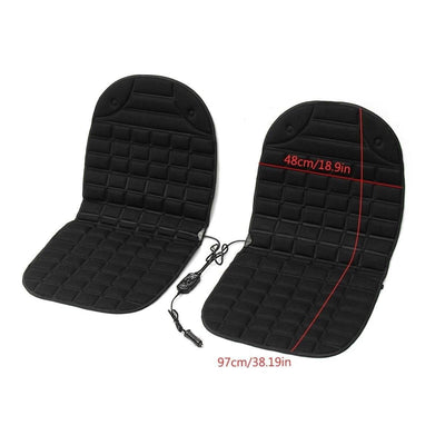Chauffage de chaise - Coussins thermiques électriques (2 pièces) V2 [Avoir un siège d'auto - coussin de chauffage]