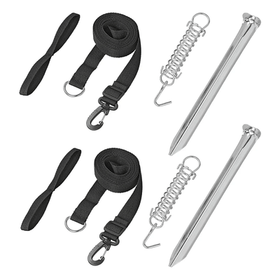 Stormband Set 2x3m Universal Idéal pour les diapositives et les auvents de caravanes et de camping-car