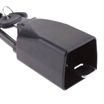 Stuurklem Slot Stuurwiel Hangslot Rood - Anti Diefstal Vergrendeling - VCTparts.nl