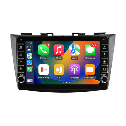 CarPlay & Android Auto Autoradio voor Suzuki Swift 4 2011–2017 – GPS Navigatie & Touchscreen – Inbouwen / Inbouwservice / Installatie - VCTparts.nl