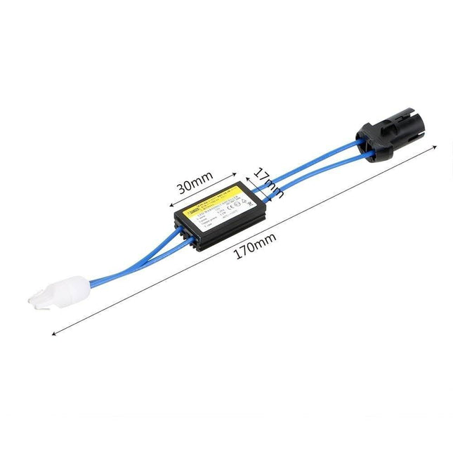 VCTparts T10 W5W CANBUS Decoder Adapter Set - Voor Niet - Canbus LED Lampen - Verwijdert Foutmeldingen (2 stuks) NORGOS 2