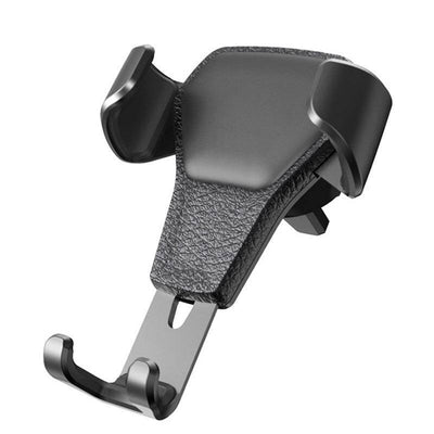 La grille de ventilation du support de téléphone se ferme automatiquement par téléphone noir