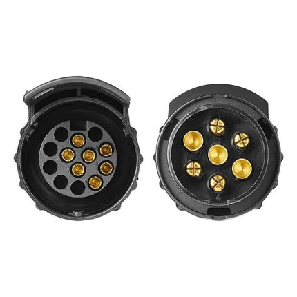 Trailerstekker Adapter Verloopstuk van 13 naar 7 Polig PVC [Aanhanger - Caravan - Trailer] - VCTparts.nl