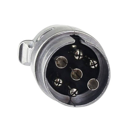 Trailerstekker Plug 7 - polig Aluminium [Aanhanger - Caravan - Trailer] - VCTparts.nl