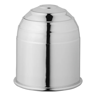 Cap de remorque Plastic Universal pour la balle de remorquage - Silver chromé