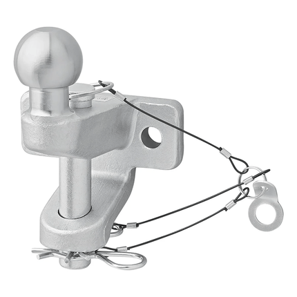 VCTparts Trekhaakkogel D21/S350 Gecombineerde Tweevoudige Uitvoering E - gekeurd Zilver Bumpertrekhaak Koppelingskogel VCTparts 7