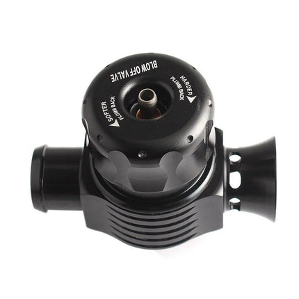 Turbo Afblaas Ventiel Blow Off Valve 25mm Dual Port met Hoorn BOV - 1001B Diverter Dump Aluminium Universeel - VCTparts.nl