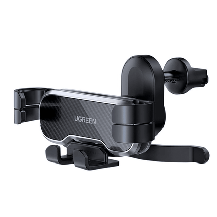 UGREEN UGREEN Universele Gravity Autohouder Telefoonhouder voor Ventilatierooster (6.5 - 8.0cm) Zwart Hurtel 7