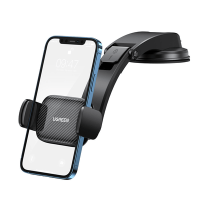 Support de voiture à pince universel ugreen avec tableau de bord / fenêtre (6,6 - 9,5 cm) noir
