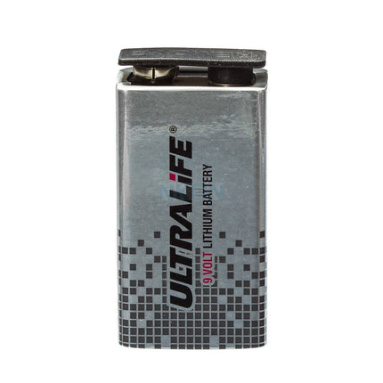 Ultralife 9V Lithium Batterij - 1200mAh Langdurige Energieoplossing voor Rookmelders tot 10 Jaar Levensduur 00740286100116 - VCTparts.nl