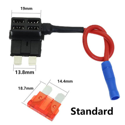 VCTparts Universele Continue Voeding Dashcam Installatie Kit met Volt Meter en Zekering Splitters VCTparts 3