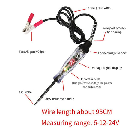 VCTparts Universele Continue Voeding Dashcam Installatie Kit met Volt Meter en Zekering Splitters VCTparts 8