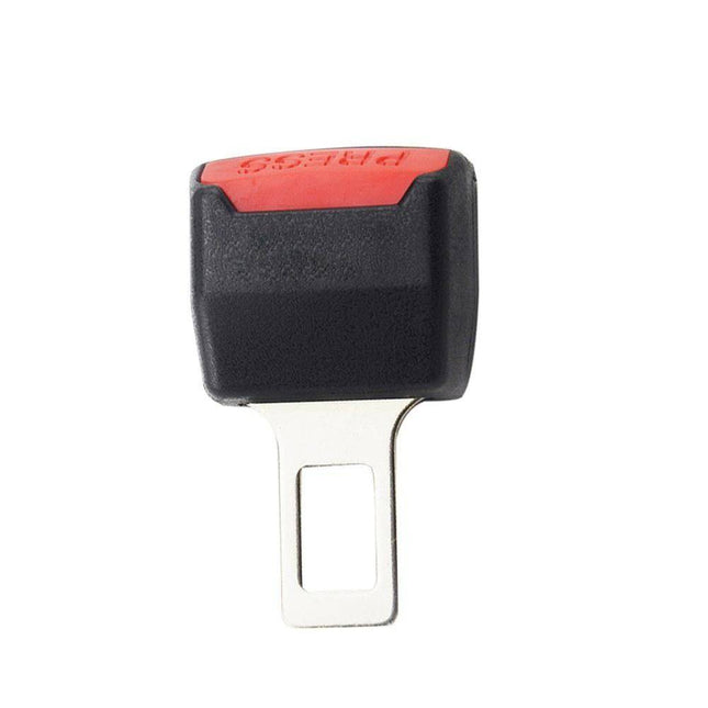 Universele Gordel Clip Alarmstopper met Knop Zwart - Rood - VCTparts.nl