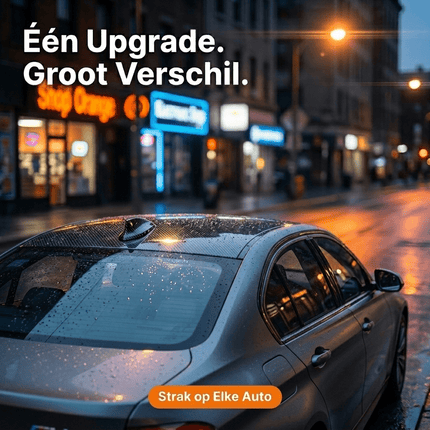 VCTparts Universele Haaienvin Autoradio Antenne Carbon – Stijlvolle AM/FM Antenne voor Auto's met Eenvoudige Installatie NORGOS 4