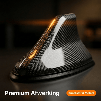 VCTparts Universele Haaienvin Autoradio Antenne Carbon – Stijlvolle AM/FM Antenne voor Auto's met Eenvoudige Installatie NORGOS 7