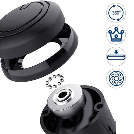 VCTparts Universele Rubberen Stuurknop voor Stuurwiel 360Âº Zwart NORGOS 4
