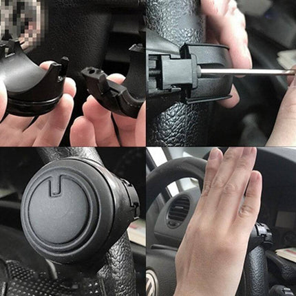 VCTparts Universele Rubberen Stuurknop voor Stuurwiel 360Âº Zwart NORGOS 2
