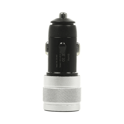 VCTparts USB - C + USB - A Autolader Telefoonlader Oplader Sigarettenaansteker Grijs NORGOS 2