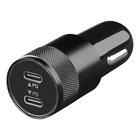 USB Snellader Type C 2 - weg 12V/24V 3100mA - Universele Autolader - VCTparts.nl