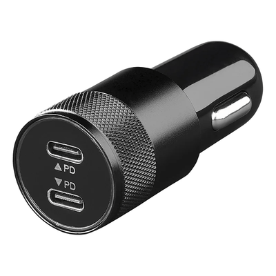 USB SNELLUMER TYPE C 2 -MAISE 12V / 24V 3100MA - CHARGEUR CAR UNIVERSEL