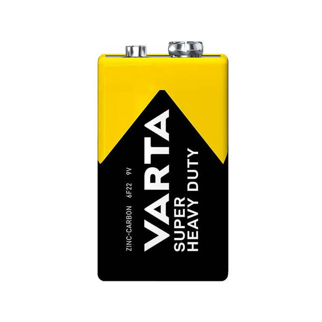 Varta Superlife Batterij 9V Zink - Koolstof Super Heavy Duty in Blister - VCTparts.nl