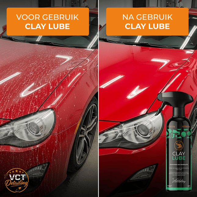 VCTdetailing Combideal Clay Lube Smeermiddel met Clay Towel voor een Glanzend Resultaat - VCTparts.nl