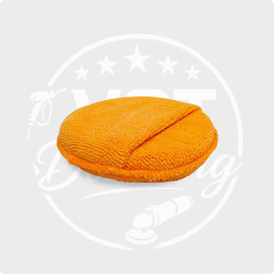 VCTdetailing Zachte Microvezel Applicator voor een Gelijkmatige Aanbrenging Oranje