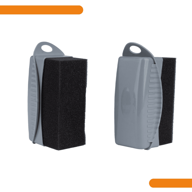 VCTdetailing Zachte Schuim Applicator – Gelijkmatige Aanbrenging van Wax, Glaze en Dressings Grijs - VCTparts.nl