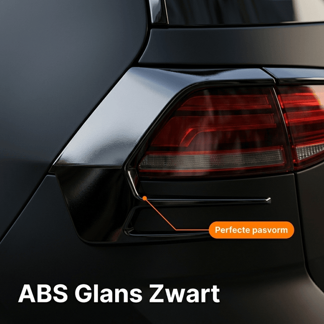 VCTparts VCTparts Achterlicht Frame Covers Zwart Glans - Geschikt voor Volkswagen Golf 7.5 2016 - 2019 MK7.5 GTI R Styling Upgrade Set NORGOS 2