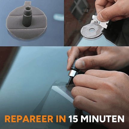 VCTparts VCTparts Auto Voorruit Reparatieset – Compleet Kitje met Vloeistof Injectiesysteem tegen Barsten en Sterretjes in Glas of Ruit NORGOS 4