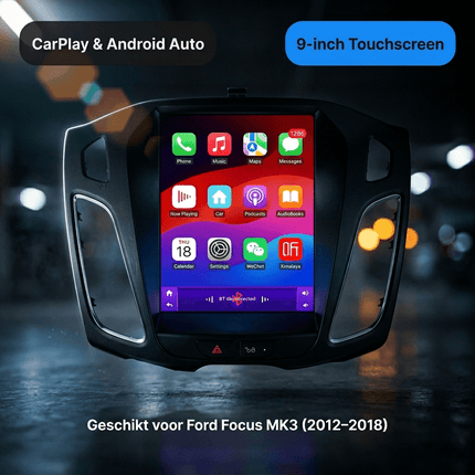 VCTparts CarPlay & Android Auto Autoradio voor Ford Focus MK3 – GPS Navigatie & Touchscreen – Inbouwen / Inbouwservice / Installatie Ainavi 2