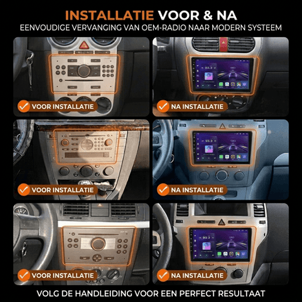 VCTparts CarPlay & Android Auto Autoradio voor Opel Astra, Combo, Corsa, Vectra, Zafira, Vivaro, Meriva – GPS Navigatie & Touchscreen – Inbouwen / Inbouwservice / Installatie Ainavi 5