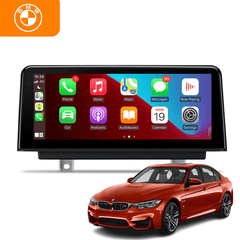 VCTparts CarPlay & Android Auto Draadloos Scherm voor BMW 3 Serie (F30, F31) & 4 Serie (F32, F33, F34, F36) – NBT Multimedia Display, GPS Navigatie & Touchscreen – Inbouwen / Inbouwservice / Installatie Ainavi 1