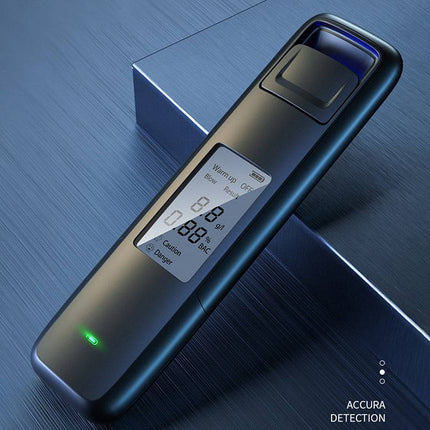 Alcohol Blaastest Digitaal met LED Scherm Oplaadbaar Non-Contact met Hoge Nauwkeurigheid Promille Percentage Testen - VCTparts.nl