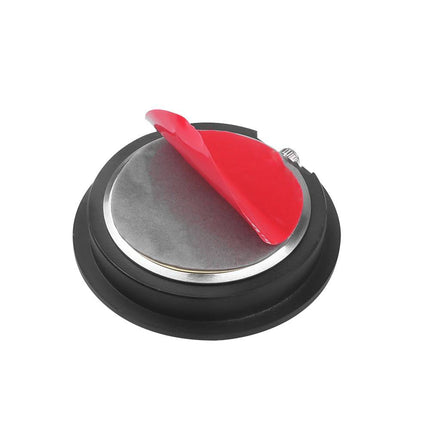 Analoog Mini Dashboard Auto Klokje Zelfklevend zwart Mat - VCTparts.nl