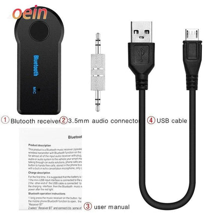 AUX naar Bluetooth Stream Draadloze Radio Connector - VCTparts.nl