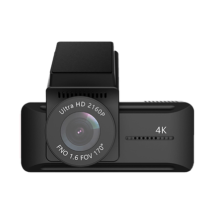 Dashcam 4K 2160P Wifi & GPS 1CH Auto Video Recorder met Scherm Zwart - VCTparts.nl