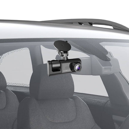 Dashcam HD 1080P 3CH Auto Recorder met Binnenzijde Camera Zwart - VCTparts.nl