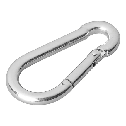Karabijnhaak Metaal 5x50mm Klein [Carabijnhaak - Musketon - Veerhaak] - VCTparts.nl