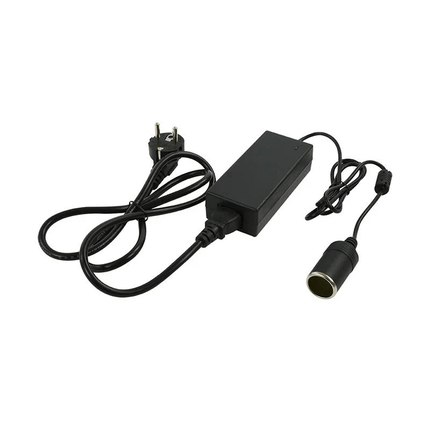 Omvormer 230V -12V Stekker naar Sigarettenaansteker Autoplug 60W 5A Converter Transformator - VCTparts.nl