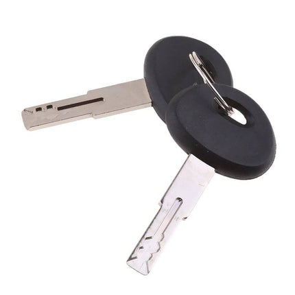 Stuurklem Slot Stuurwiel Hangslot Geel - Anti Diefstal Vergrendeling - VCTparts.nl
