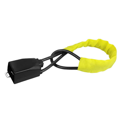 Stuurklem Slot Stuurwiel Hangslot Geel - Anti Diefstal Vergrendeling - VCTparts.nl
