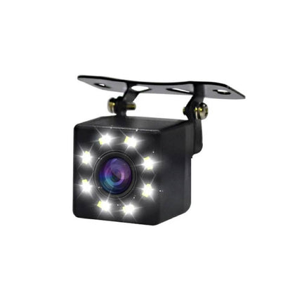 Universele Achteruitrij Camera 8 LED voor Auto / Bus / Camper Zwart - VCTparts.nl