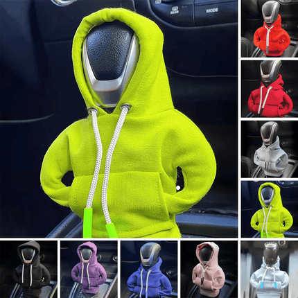 Versnellingspook Hoes Hoodie Versiering voor de Schakel Pook Knop - Oranje [Trui Sweater] - VCTparts.nl