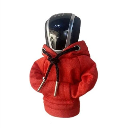Versnellingspook Hoes Hoodie Versiering voor de Schakel Pook Knop - Rood [Trui Sweater] - VCTparts.nl