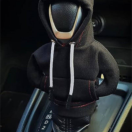 Versnellingspook Hoes Hoodie Versiering voor de Schakel Pook Knop zwart [Trui Sweater] - VCTparts.nl