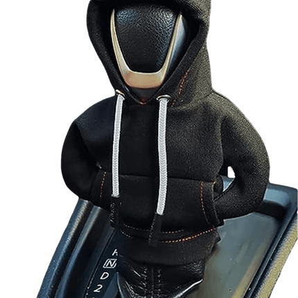 Versnellingspook Hoes Hoodie Versiering voor de Schakel Pook Knop zwart [Trui Sweater] - VCTparts.nl