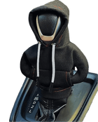 Versnellingspook Hoes Hoodie Versiering voor de Schakel Pook Knop zwart [Trui Sweater] - VCTparts.nl