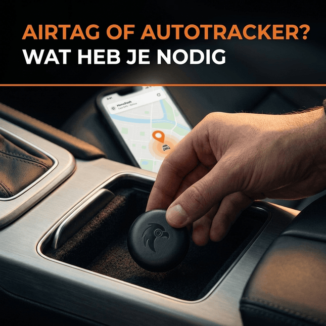 VCTparts HawkDash Auto GPS Locatie Tracker Anti-Diefstal Functie Smart Tag - Werkt met Android Zoeken - Android/Google zwart VCTparts 2